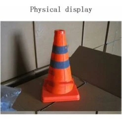 Cône Colonne Colonne De Stationnement Télescopique Pliant Seau À Glace Cône De Signalisation Panneaux De Signalisation Pliants, Cônes De Signalisation D'urgence Cônes Réfléchissants Multifonctionnels, -Promos Matériel Boutique 96640093 3