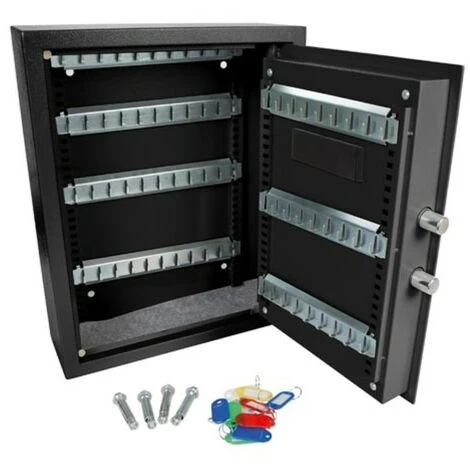 Perel COFFRE À CLÉS - 45 X 36 X 12 Cm - 71 Clés 2 Perel COFFRE À CLÉS - 45 X 36 X 12 Cm - 71 Clés – Image 2