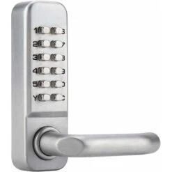 Serrure à Code Mécanique étanche, Combinaison De Code à 1 à 11 Chiffres Mot De Passe De Sécurité Serrure Codée Serrure De Porte à Combinaison Mécanique Sans Clé Pour Porte De Bureau En Bois H49