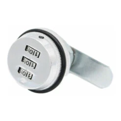 Verrous De Sécurité à Combinaison Avec Code Par Mot De Passe Pour La Sécurité Des Boîtes, Tiroirs, Boîtes Aux Lettres, Portes, Meubles ( Argent) -Promos Matériel Boutique 97447229 4