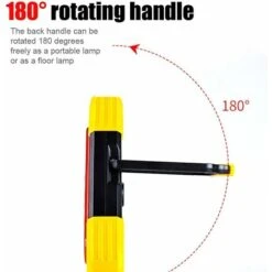 Voyant D'avertissement D'urgence Triangle LED - Voyant D'avertissement Routier Alimenté Par Le Soleil Lampe De Travail Rechargeable USB Clignotant étanche Pour La Sécurité Sur Le Chantier -Promos Matériel Boutique 97733202 4