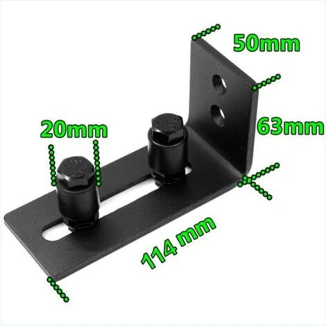 Promotion Guide Sol Porte Coulissante, Guide De Plancher Porte, Rail De Sol Pour Porte De Grange, Guide Pour Le Sol Du Support Du Sol Coulissant Pour Montage Mural Réglable En Acier Au Carbone Macaro 4 Promotion Guide Sol Porte Coulissante, Guide De Plancher Porte, Rail De Sol Pour Porte De Grange, Guide Pour Le Sol Du Support Du Sol Coulissant Pour Montage Mural Réglable En Acier Au Carbone Macaro – Image 4