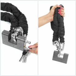 GP Cadenas Exterieur Ultra Robuste Avec 4 Clés - Gros Cadenas Monobloc En Acier Solide Trempé - Manille De 12mm D’Épaisseur - Protège Portes De Garages, Containers, Barrières Et Entrepôts 8 GP Cadenas Exterieur Ultra Robuste Avec 4 Clés - Gros Cadenas Monobloc En Acier Solide Trempé - Manille De 12mm D’Épaisseur - Protège Portes De Garages, Containers, Barrières Et Entrepôts -Promos Matériel Boutique 97843826 4