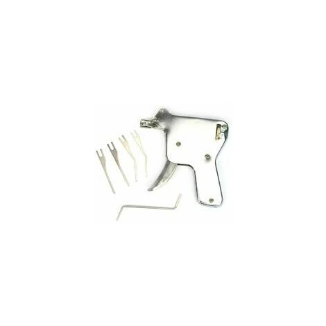 Ensemble D'outils De 6 Pièces Et Serrure Transparente Pour Les Exercices D'entraînement De Bricolage Facile à Assembler Et à Utiliser 1 Ensemble D'outils De 6 Pièces Et Serrure Transparente Pour Les Exercices D'entraînement De Bricolage Facile à Assembler Et à Utiliser