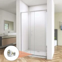 LECHUANG Rouleaux De Douche, Rouleau De Porte Coulissante 8 Pièces, Pièces De Rechange De Porte De Douche, Rouleau De Porte En Verre De 19 MM De Diamètre -Promos Matériel Boutique 98442898 4