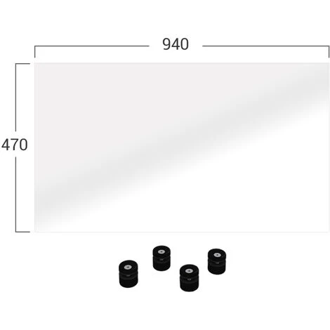 Panneau De Protection De Garde-corps + Supports - Coloris Noir Profond 3 Panneau De Protection De Garde-corps + Supports - Coloris Noir Profond – Image 3