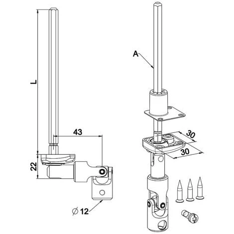 Sortie De Caisson Volet Roulant 6P7 Verticale 2 Sortie De Caisson Volet Roulant 6P7 Verticale – Image 2