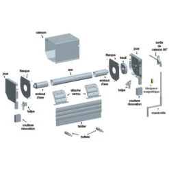 Bloqueur Magnétique Mural Pour Manivelle De Volet Roulant -Promos Matériel Boutique 98887142 3