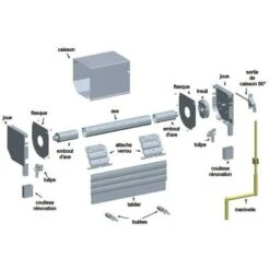 Manivelle De Volet Roulant 1300 Mm Ø 9,4/12 Mm -Promos Matériel Boutique 98887266 3