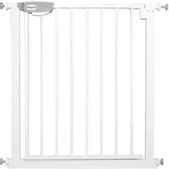 Barrière De Sécurité Pour Enfants, Barrière D'escalier Avec Sans Perçage Et Grille Métallique - Blanc 75 - 85 Cm De Large NAIZY -Promos Matériel Boutique 99356703 3