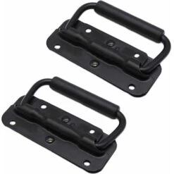 Poignée De Porte Coulissante Traction D'Acier Inoxydable Boîte Poignée Levage Boîte Outils Ressort Poignée Pliante Acier Inoxydable Poignée Caisse Poignées Traction Ressort Poignées Pliantes En Acier