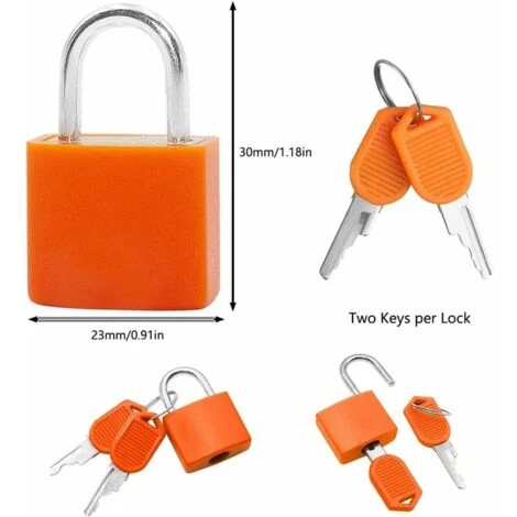 8pcs Serrures De Valise Avec Clés, Cadenas Valise, Petit Cadenas à Clé, Cadenas Couleur Mini, Cadenas Bagages Multicolore, Cadenas Valise Avec 2 Clé, Pour Bagage Valise Sac De Voyage Diary, 8 Couleurs 2 8pcs Serrures De Valise Avec Clés, Cadenas Valise, Petit Cadenas à Clé, Cadenas Couleur Mini, Cadenas Bagages Multicolore, Cadenas Valise Avec 2 Clé, Pour Bagage Valise Sac De Voyage Diary, 8 Couleurs – Image 2