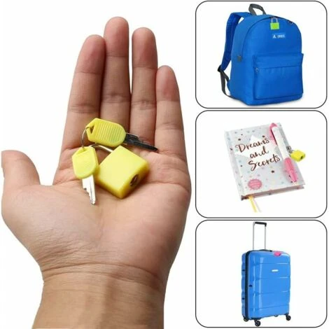 8pcs Serrures De Valise Avec Clés, Cadenas Valise, Petit Cadenas à Clé, Cadenas Couleur Mini, Cadenas Bagages Multicolore, Cadenas Valise Avec 2 Clé, Pour Bagage Valise Sac De Voyage Diary, 8 Couleurs 3 8pcs Serrures De Valise Avec Clés, Cadenas Valise, Petit Cadenas à Clé, Cadenas Couleur Mini, Cadenas Bagages Multicolore, Cadenas Valise Avec 2 Clé, Pour Bagage Valise Sac De Voyage Diary, 8 Couleurs – Image 3
