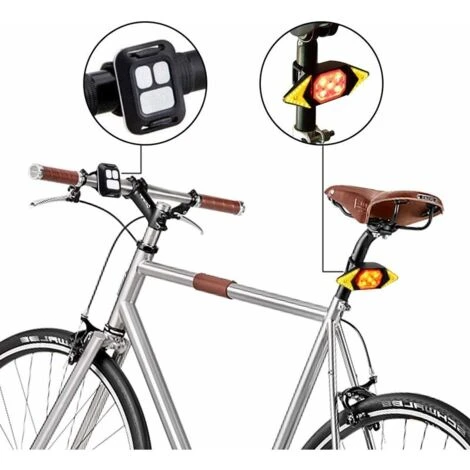 Clignotant Vélo, Feu Arriere Vélo, Feux Clignotant Vélo Sans Fil Rechargeable USB Cyclisme Lumière Davertissement, 6 Modes D'éclairage Pour Assurer La Sécurité Et Visibilité 2 Clignotant Vélo, Feu Arriere Vélo, Feux Clignotant Vélo Sans Fil Rechargeable USB Cyclisme Lumière Davertissement, 6 Modes D'éclairage Pour Assurer La Sécurité Et Visibilité – Image 2
