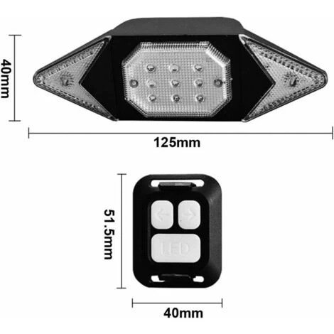 Clignotant Vélo, Feu Arriere Vélo, Feux Clignotant Vélo Sans Fil Rechargeable USB Cyclisme Lumière Davertissement, 6 Modes D'éclairage Pour Assurer La Sécurité Et Visibilité 3 Clignotant Vélo, Feu Arriere Vélo, Feux Clignotant Vélo Sans Fil Rechargeable USB Cyclisme Lumière Davertissement, 6 Modes D'éclairage Pour Assurer La Sécurité Et Visibilité – Image 3