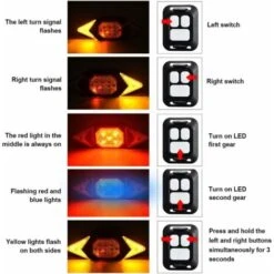 Clignotant Vélo, Feu Arriere Vélo, Feux Clignotant Vélo Sans Fil Rechargeable USB Cyclisme Lumière Davertissement, 6 Modes D'éclairage Pour Assurer La Sécurité Et Visibilité 8 Clignotant Vélo, Feu Arriere Vélo, Feux Clignotant Vélo Sans Fil Rechargeable USB Cyclisme Lumière Davertissement, 6 Modes D'éclairage Pour Assurer La Sécurité Et Visibilité -Promos Matériel Boutique 99373897 4