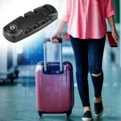 Chiffres Numéro Cadenas Combinaison Tsa Serrure Valise Bagages Sac De Voyage Code Sécurisé Serrures à Combinaison Remplacement -Promos Matériel Boutique 99611805 4
